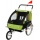 SAMAX Fahrradanhnger und Jogger 2 In 1 grn schwarz  Bild 1