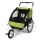 SAMAX Fahrradanhnger und Jogger 2 In 1 grn schwarz  Bild 4