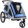 Qeridoo Kinder Fahrradanhnger Speedkid2 Blau  Bild 1
