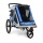 Qeridoo Kinder Fahrradanhnger Speedkid2 Blau  Bild 4