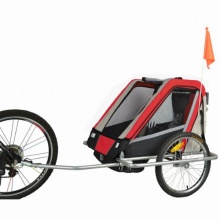 Tiggo Vollgefederter Fahrradanhnger Jogger Bild 1