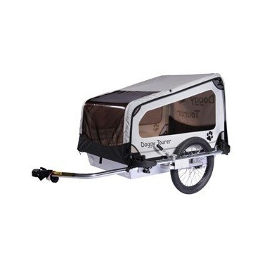 Kids Touring Fahrradanhnger Doggy Tourer Silber L Bild 1