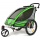 Qeridoo Kinder Fahrradanhnger Sportrex1 Grn  Bild 1