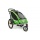 Qeridoo Kinder Fahrradanhnger Sportrex1 Grn  Bild 2