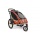 Qeridoo Kinder Fahrradanhnger Sportrex1 Orange Bild 1