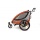 Qeridoo Kinder Fahrradanhnger Sportrex1 Orange Bild 2