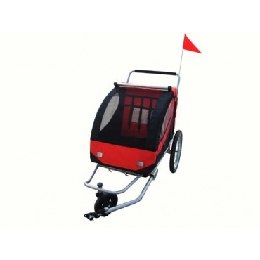 vidaXL 2 in 1 Kinderanhnger Fahrradanhnger Jogger Bild 1