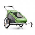 Croozer Fahrradanhnger Kid For 2 grn 113 x 90 x 84cm Bild 1