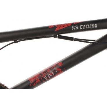 KS Cycling Fahrrad BMX Freestyle Fatt, Schwarz, 20 Bild 1