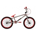 KS Cycling Fahrrad BMX Freesyle 20zoll silber-rot  Bild 1