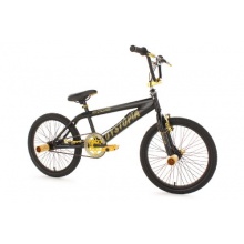 KS Cycling Fahrrad BMX Dystopia, Schwarz-Gold, 20 Zoll Bild 1