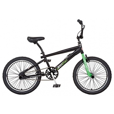 Rex BMX Fahrrad 20 Zoll Free Spirit, Mattschwarz Bild 1