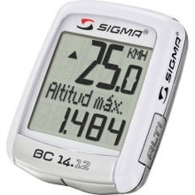 Sigma Fahrradcomputer BC 14.12 wei Bild 1