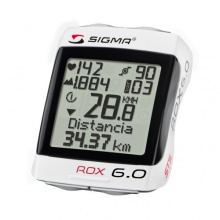 Sigma Sport Fahrradcomputer Rox 6.0 wei Bild 1