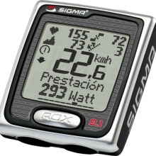 SIGMA Fahrradcomputer ROX 9.1 schwarz Bild 1