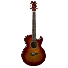 Dean Performer Florentine Akustikgitarre Trans Cherry Sunburst Bild 1