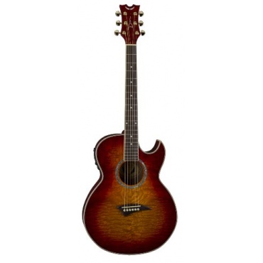 Dean Performer Florentine Akustikgitarre Trans Cherry Sunburst Bild 1