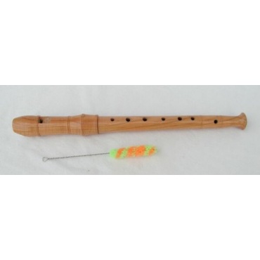 MPM Blockflte - C Sopran Schul Blockflte / Holz Buche hell Bild 1