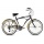 26zoll BEACHCRUISER von KCP 6 Gang schwarz gold RETRO Bild 1