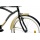 26zoll BEACHCRUISER von KCP 6 Gang schwarz gold RETRO Bild 3