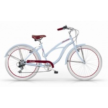 HONOLULU MBM 26zoll Custom Cruiser Fahrrad FRAU Blau Bild 1