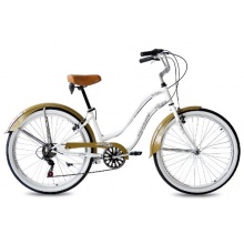 KCP BEACHCRUISER ALOHA 2.0 6 Gang weiss RETRO 26Zoll Bild 1