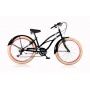 Beachcruiser 26zoll Leader Lazy Schwarz von Tretwerk Bild 1