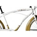 26zoll CRUISER KCP HERREN 6 Gang weiss gold RETRO  Bild 1