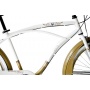 26zoll CRUISER KCP HERREN 6 Gang weiss gold RETRO  Bild 1