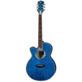 Luna Fauna Dolphin Akustikgitarre fr Linkshnder Bild 1