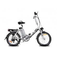 Nitro Motors Elektro Fahrrad Klapprad E-GO!36V Silber Bild 1