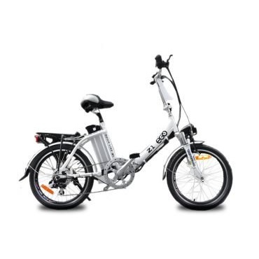 Nitro Motors Elektro Fahrrad Klapprad E-GO!36V Silber Bild 1