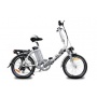 Nitro Motors Elektro Fahrrad Klapprad E-GO!36V Silber Bild 1