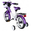 BIKESTAR Premium Kinderfahrrad ab 3 Jahre, Lila u Wei Bild 1