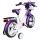 BIKESTAR Premium Kinderfahrrad ab 3 Jahre, Lila u Wei Bild 2