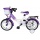 BIKESTAR Premium Kinderfahrrad ab 3 Jahre, Lila u Wei Bild 3