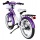 BIKESTAR Premium Kinderfahrrad ab 4 Jahren,Lila u Wei Bild 2