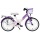 BIKESTAR Premium Kinderfahrrad ab 4 Jahren,Lila u Wei Bild 4