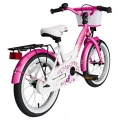 BIKESTAR Premium Kinderfahrrad,ab 4 Jahren,Pink u Wei Bild 1