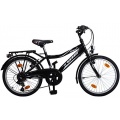 20Zoll Kinderfahrrad 6-Gang in Schwarz-Wei von TALSON Bild 1