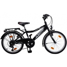 20Zoll Kinderfahrrad 6-Gang in Schwarz-Wei von TALSON Bild 1