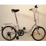 Germanxia Faltrad COMFORT 20Zoll 6-Gang Shimano Silber Bild 1