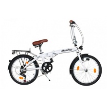 Viking Park Lane Camping Klappfahrrad 6 Gang Weiss Bild 1