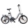AsVIVA Elektrofahrrad Klappfahrrad, Silber, 20 Zoll Bild 4