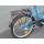 20 Zoll TEXO FALT Klappfahrrad BIKE 3 Gang blau Bild 3