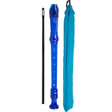 Tiger REC7-BL Sopran Blockflöte für Kinder, Blau Bild 1