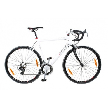 28er Rennrad Viking Giro DItalia in Weiss, RH 53 cm Bild 1