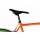 Singlespeed 28er Rennrad von Leader Orange/Grn 59cm Bild 2