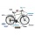ADAC made by Fischer Trekking 24-Gang,Graphitgrau,28er Bild 5