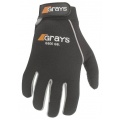 Grays Gel Feldhockey Handschuhe-L, Schwarz / Silber Bild 1